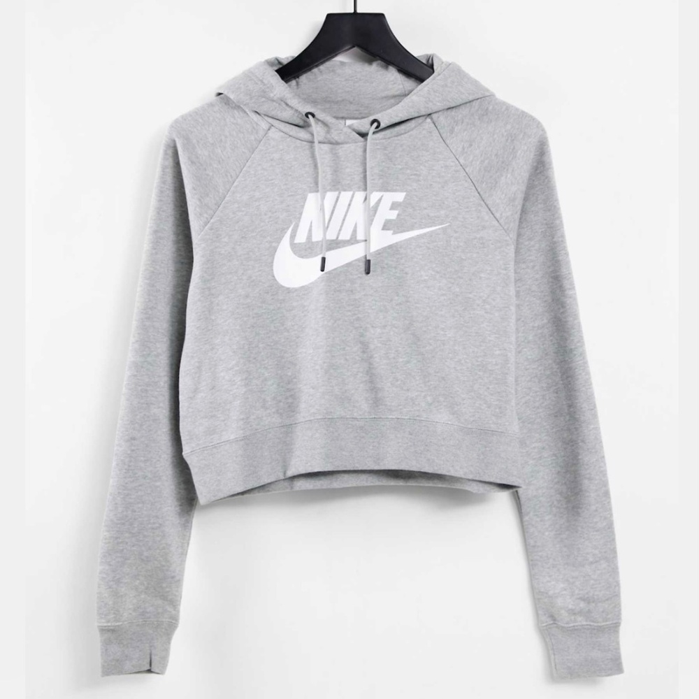 NIKE crop hoodie